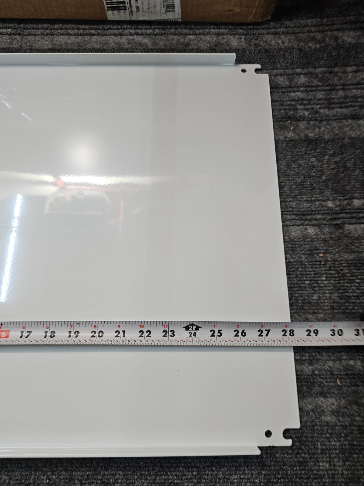 nVent Hoffman CP3020 Internal Panel for 30 x 20 in Enclosure, White Steel