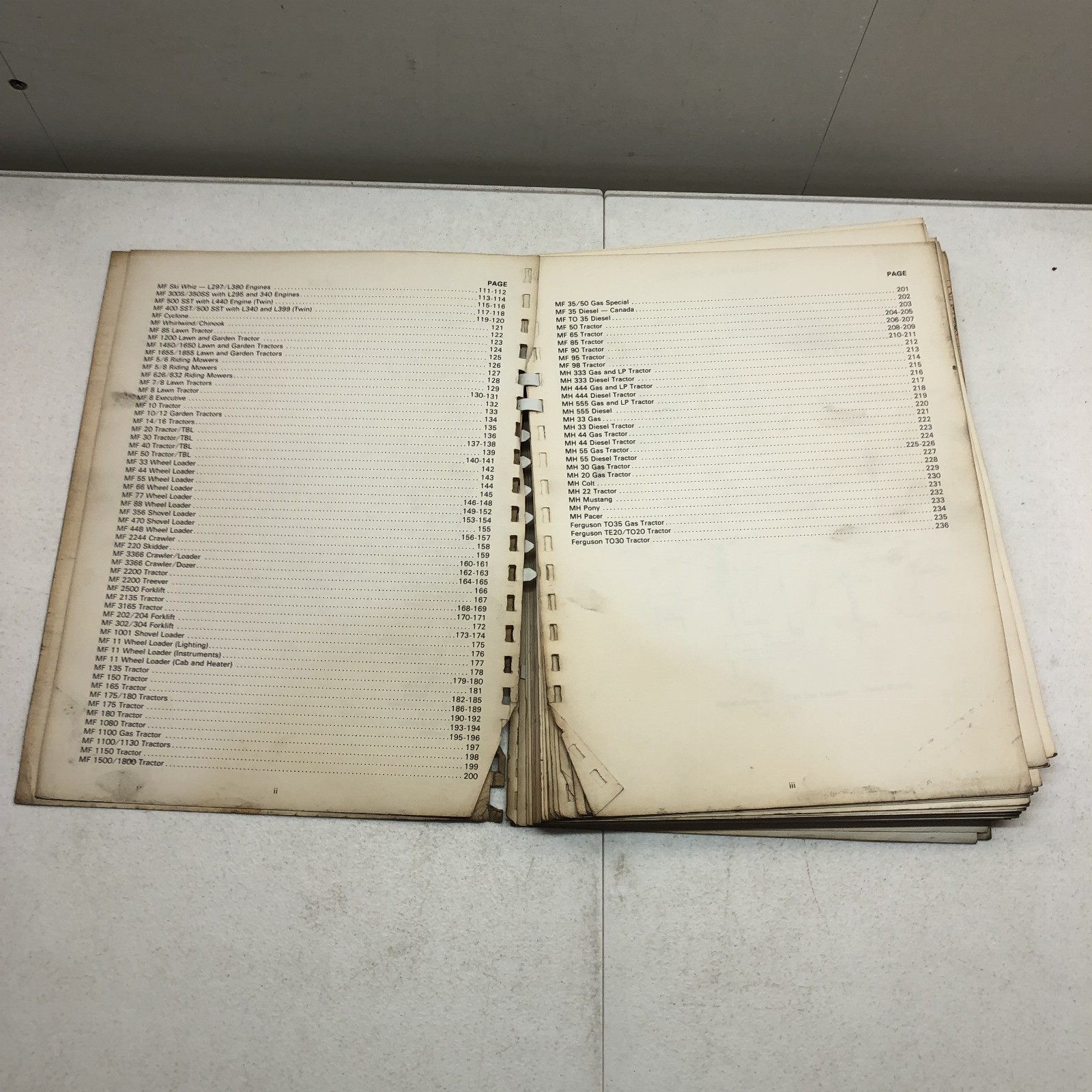 Massey Ferguson / Massey Harris Electrical Wiring Diagrams Service Manual