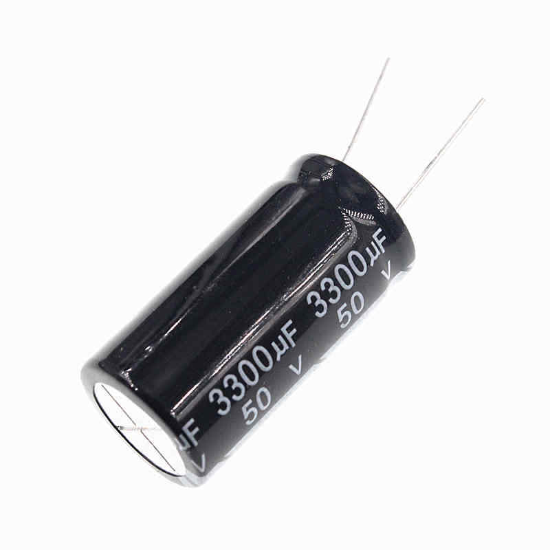 10pcs 50v 3300uf 3300mfd 105c aluminum electrolytic capacitor 18×35mm