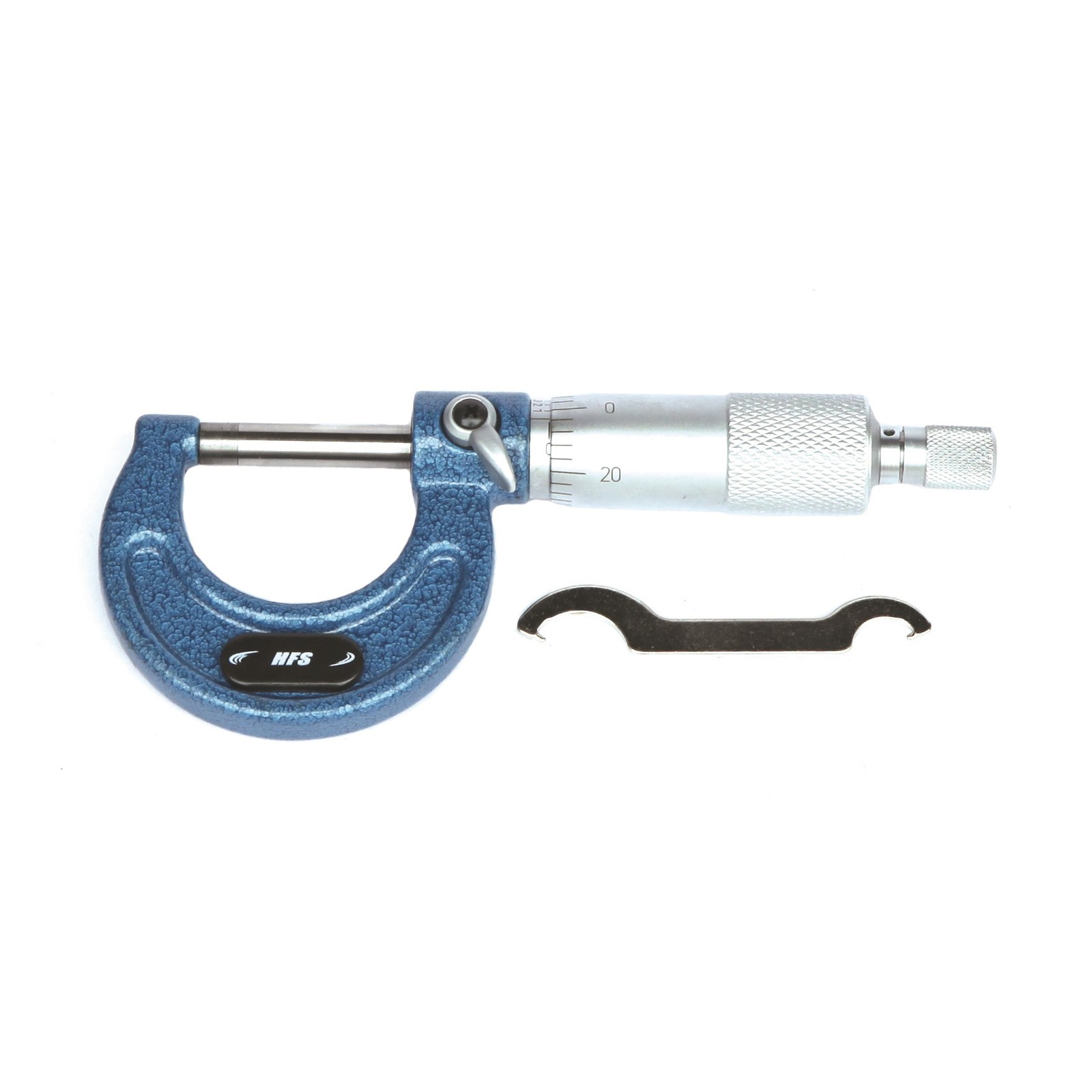 HFS(R) 0-1″ x 0.0001″ Solid Metal Frame Outside Micrometer (Plastic Case)