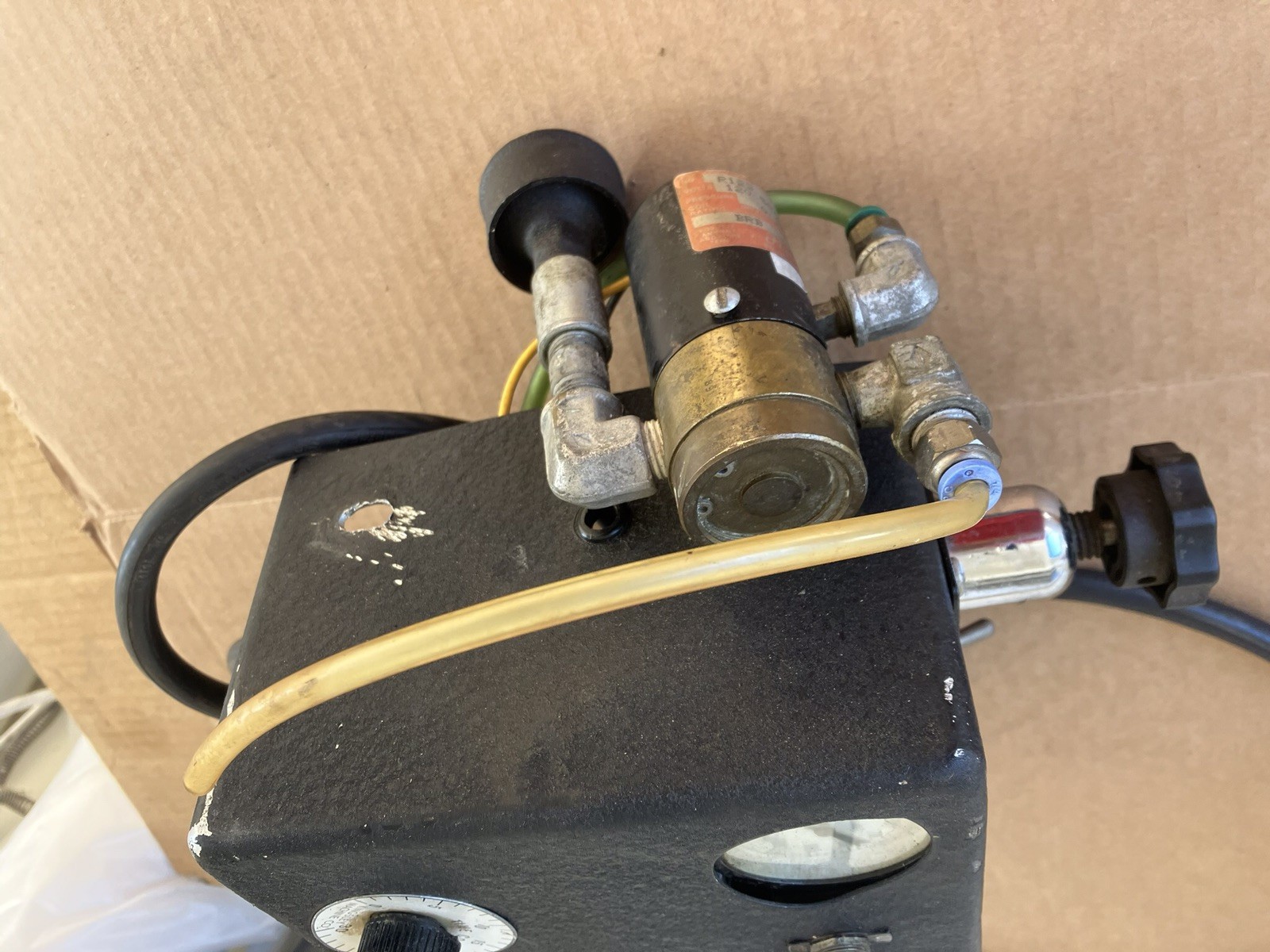 Control Unit From A Kingsley Pneumatic Hot Stamp Foil Machine