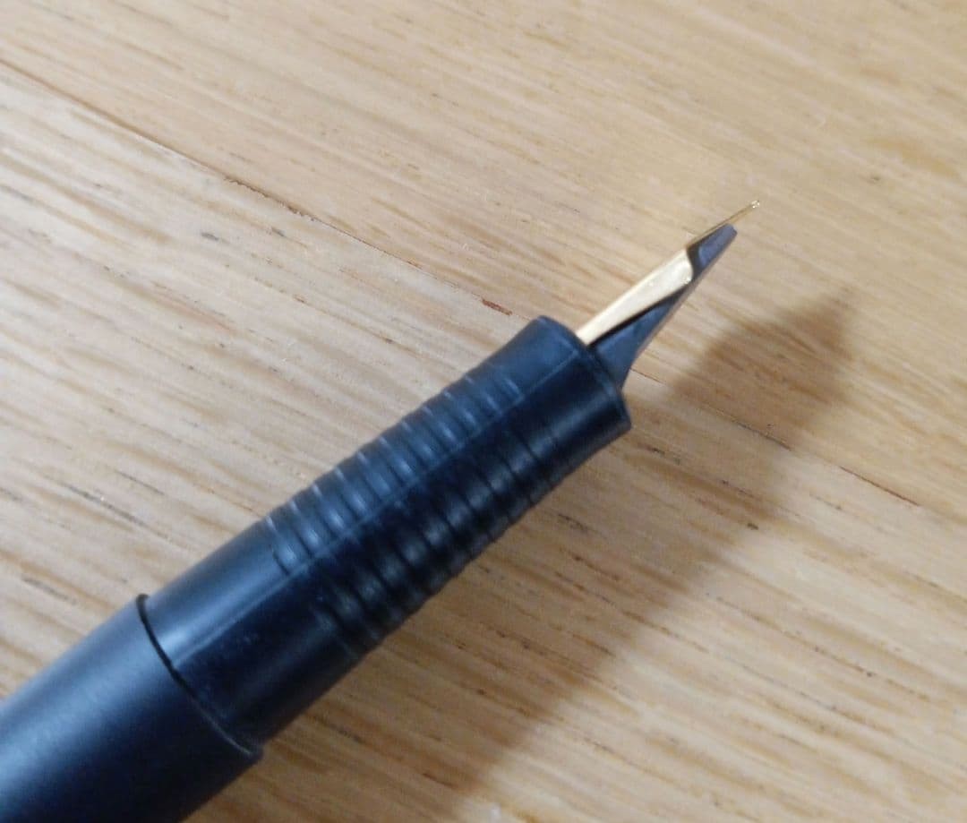 Platinum Rare Preppy Metal Body x Medium F Fountain Pen Black Japan