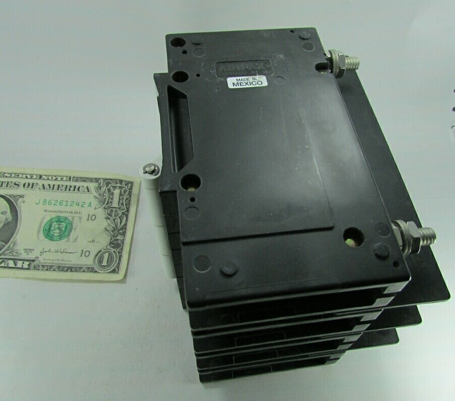 Airpax Sensata 60A 4-Pole Circuit Breakers 229-4-36991-7 Magnetic Trip Hydraulic