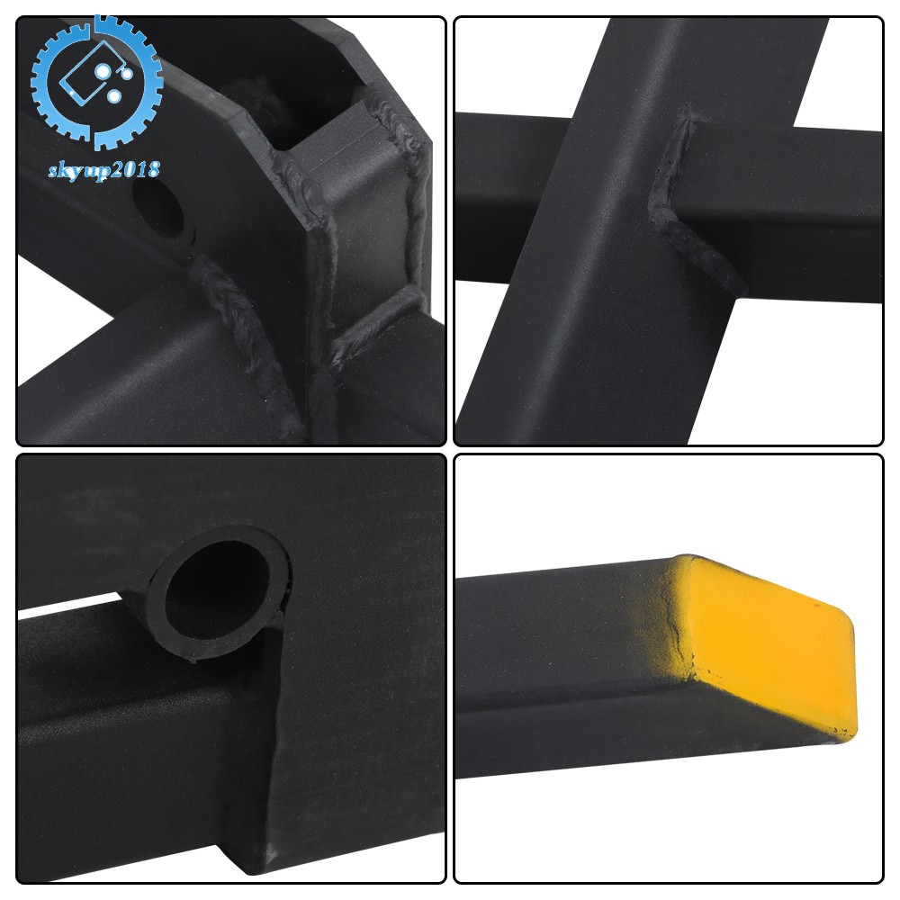 42″ Clamp On Heavy Debris Fork 2500 Lbs Universal For Tractor Skid Steer Buckets