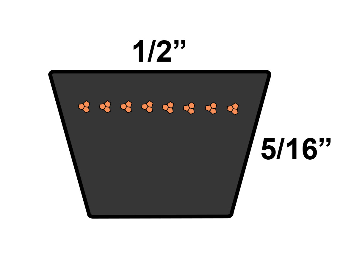 D&D 4L230 Replacement Belt fits ACF INDUSTRIES