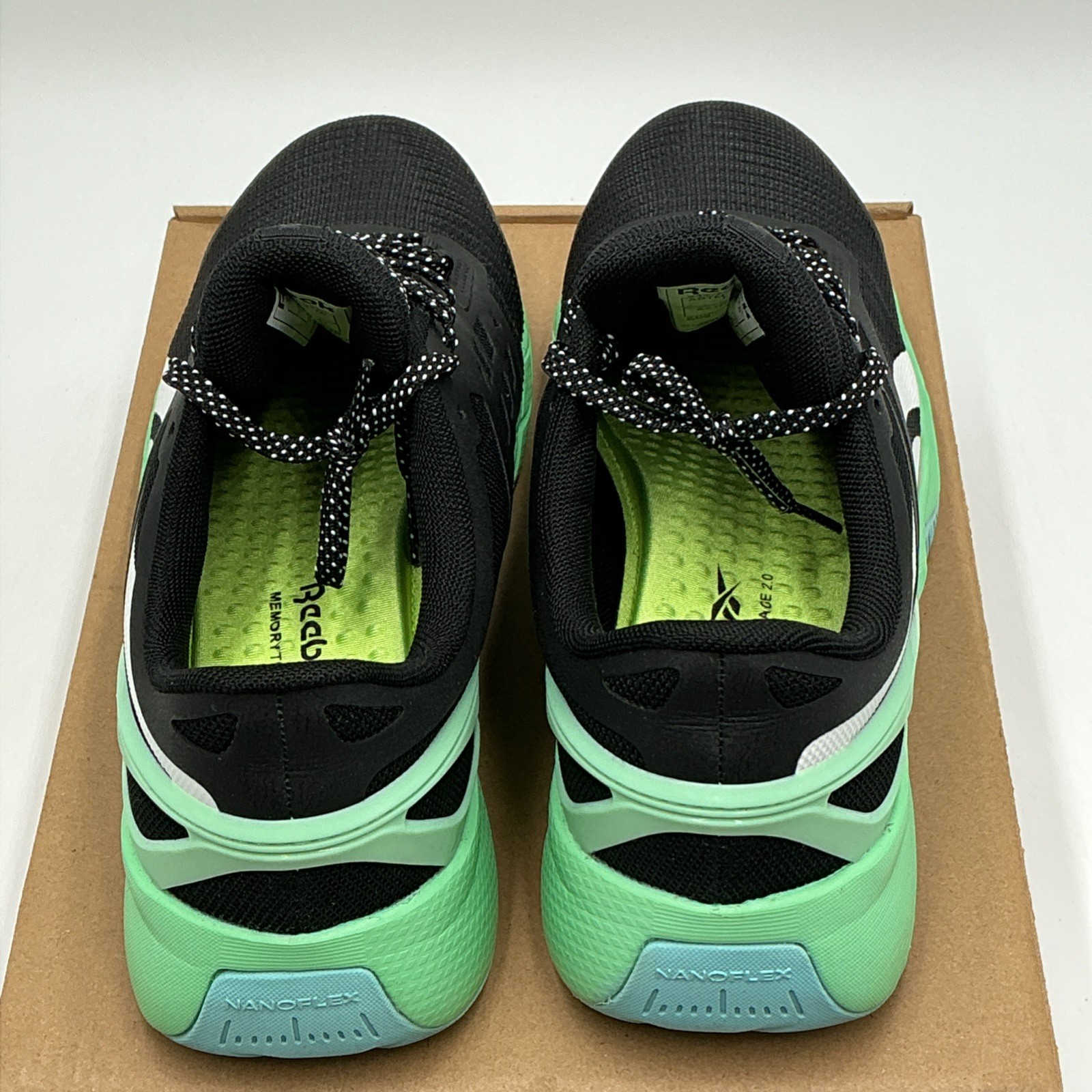 Reebok Nanoflex TR Sneakers Women’s 8 M Black Composite Toe Work Shoes Ebay3913