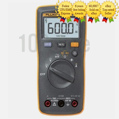 Digital Tester FLUKE-107 Measurement Tester Multimeter 10A AC/DC tester