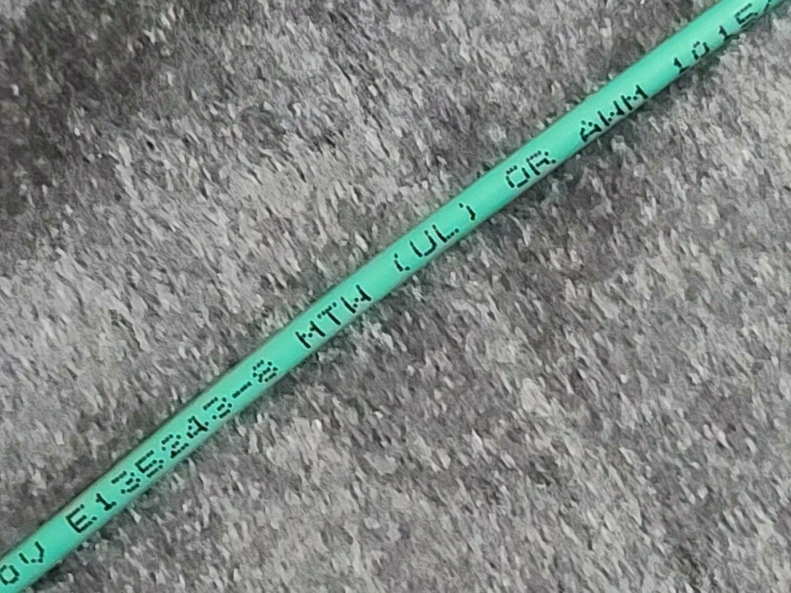 Carol 76812 #14awg Stranded Bare Copper PVC Hook Up Wire AWM MTW 600V Green/50ft