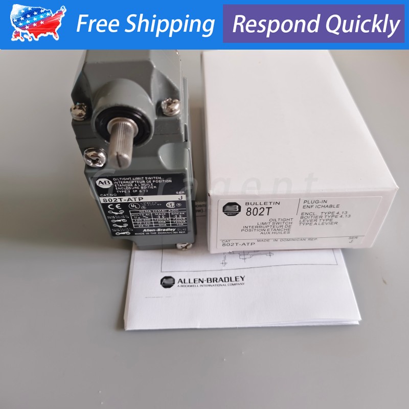 New Oil Tight Limit Switch Sensor For Allen-Bradley 802TATP 802T-ATP US Shipping