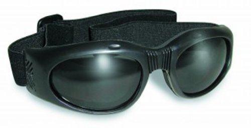 Global Vision Eyewear Men’s Air Jacket Goggles with Smoke Tint Lenses and Pouch