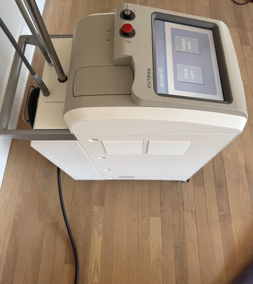 Cutera Excel HR 1064 @ 755 NM laser Hair removal,Lesions,Laser Genesis Warranty