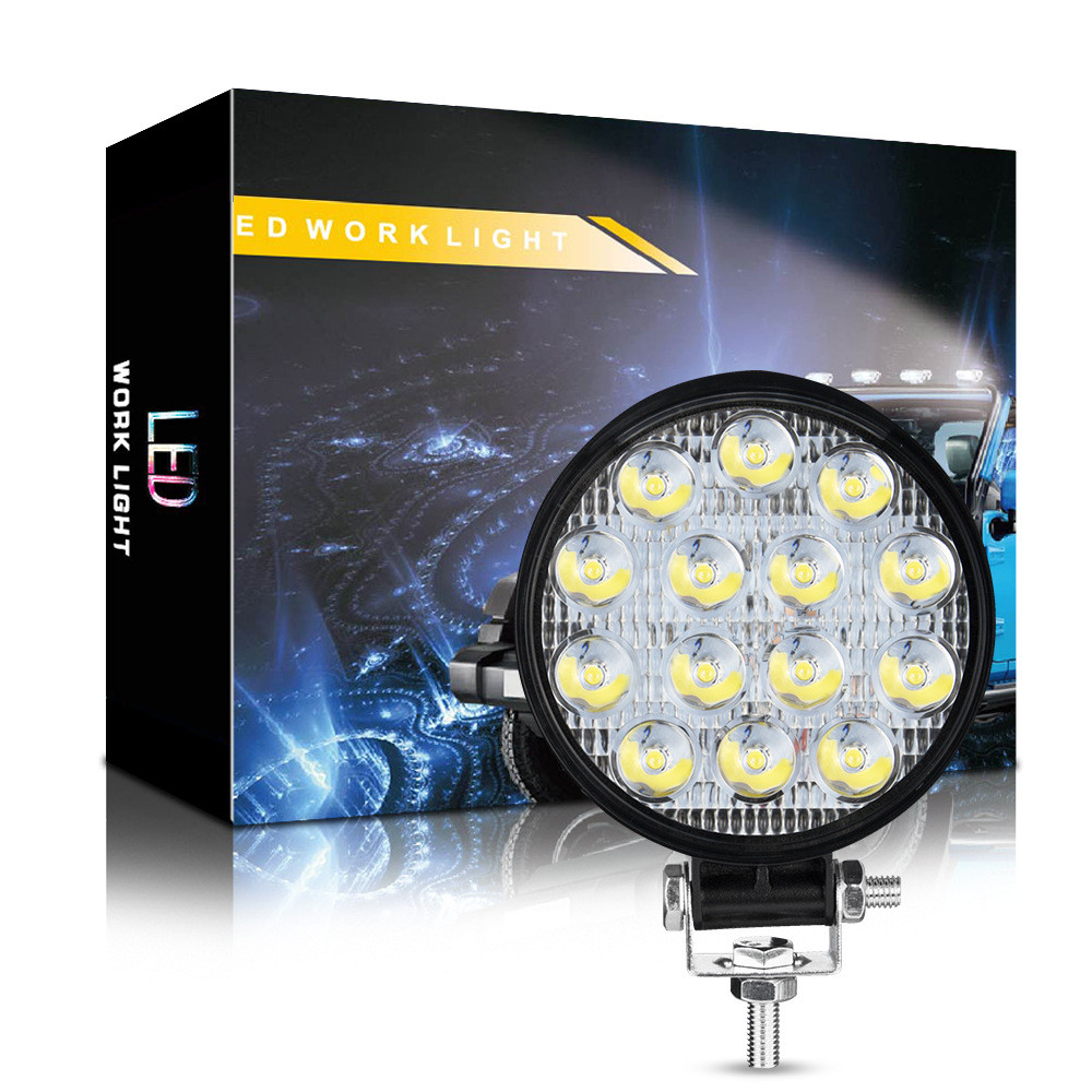 Fit MASSEY FERGUSON TRACTOR Sealed beam Head lamp LED 12V 24V 4» LED Work light