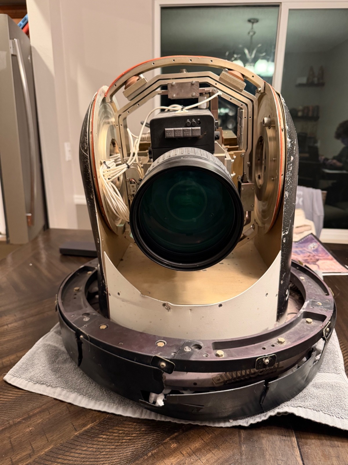 FLIR FSI Airborne EO Gimbal Camera Sony 3CCD Fuji Lens Gyro ISR Stabilized