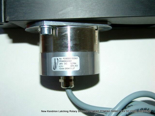 New Kendrion Latching Rotary Solenoid PDM060 PDM060.000921 24V DC FREE SHIPPING