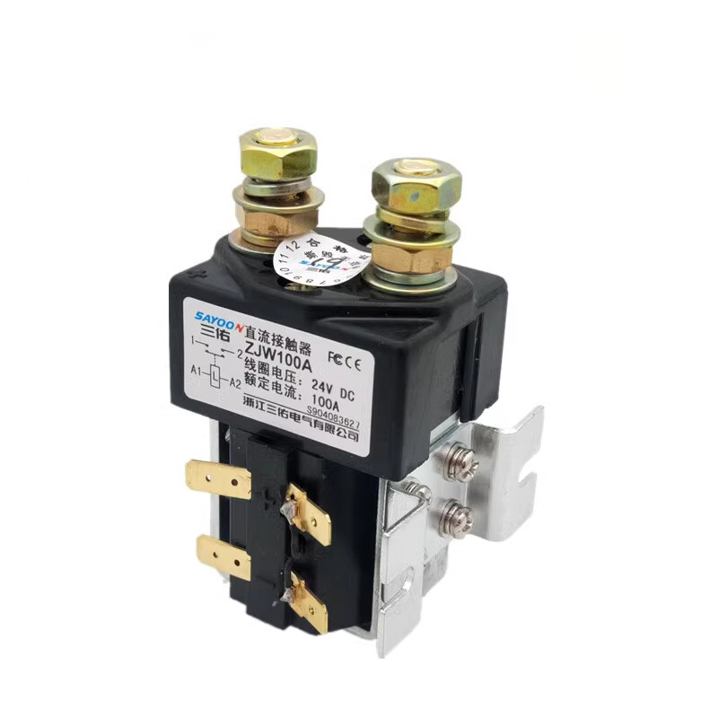 1X DC12V 24V 36V 48V 60V 72V ZJW100A Electric Vehicle DC Contactor