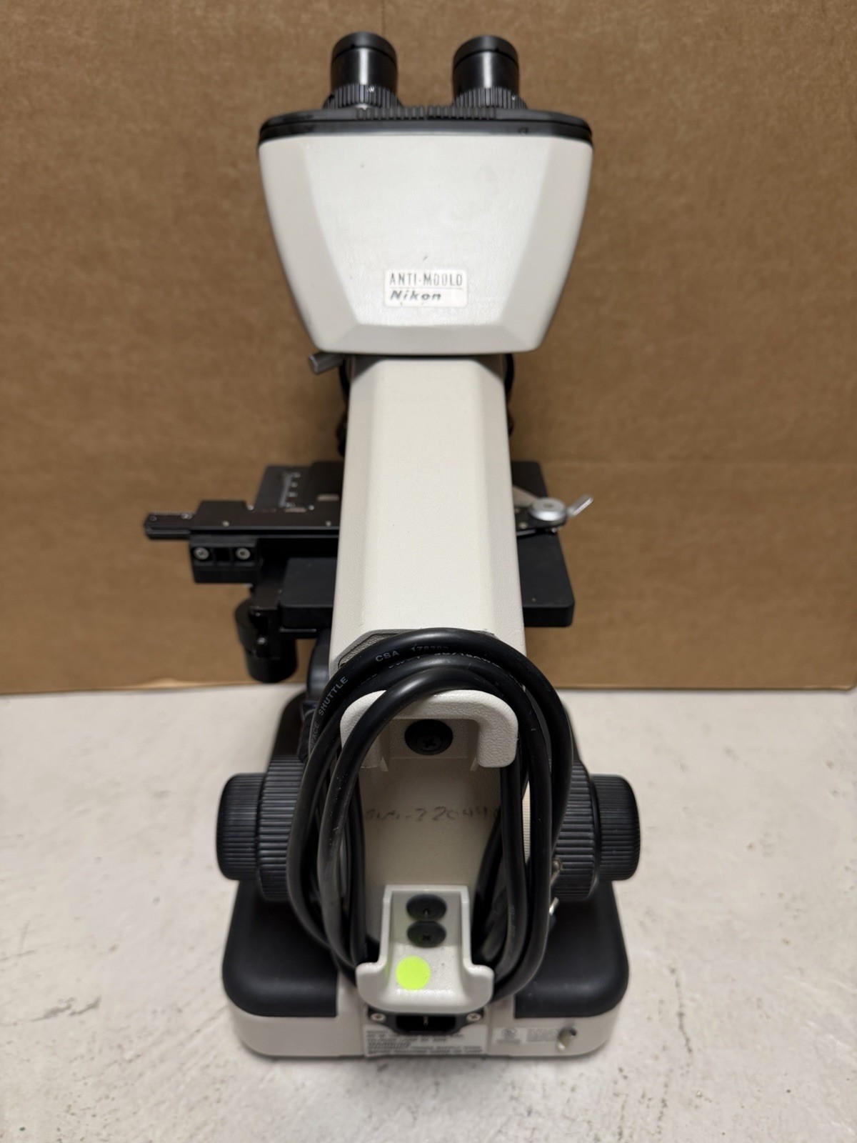 NIKON Alphaphot 2 YS2-H Binocular Microscope with 4 Objectives 4x 10x 40x 100x