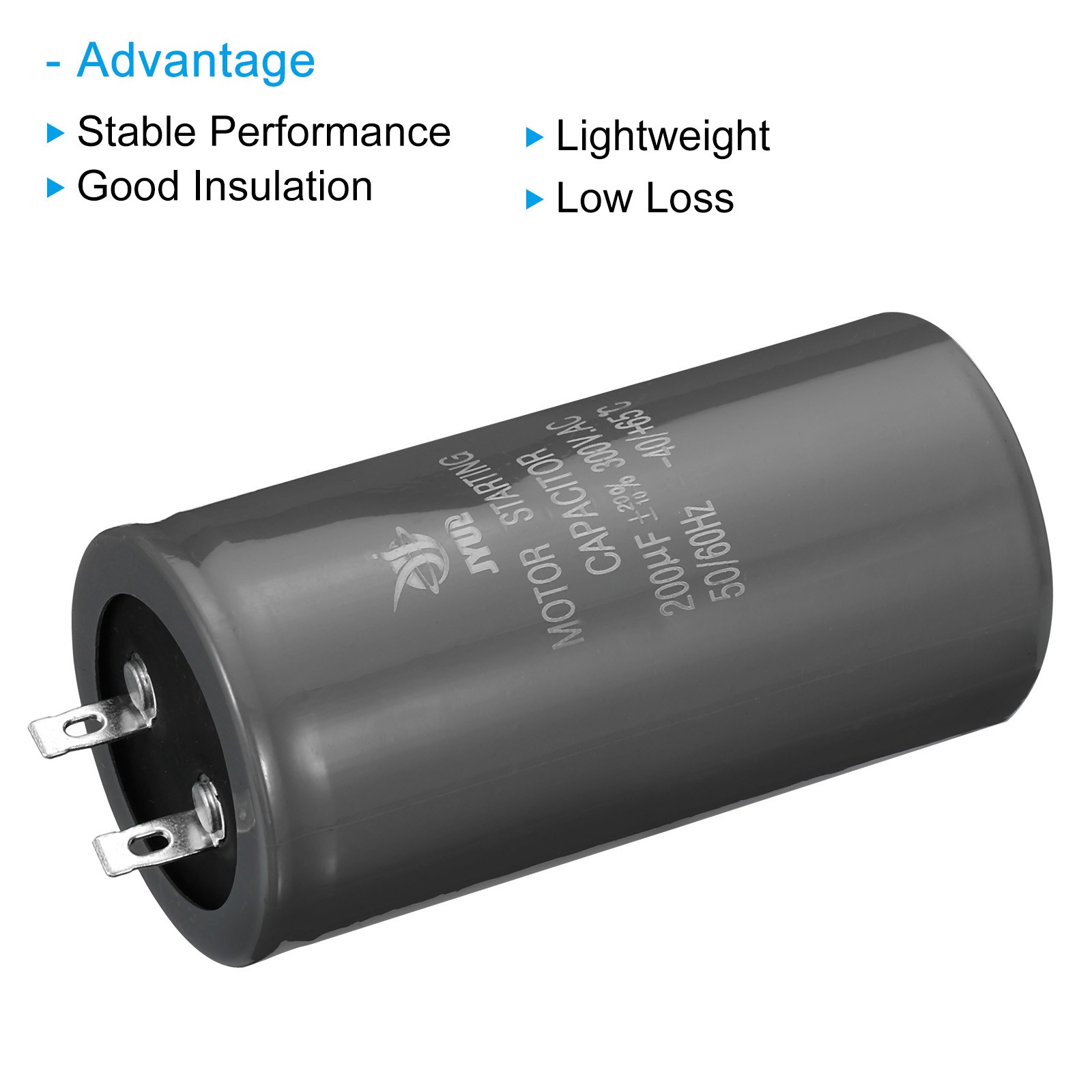 Motor Start Capacitor 200uf 300V 50/60Hz CD60 Starting Capacitor