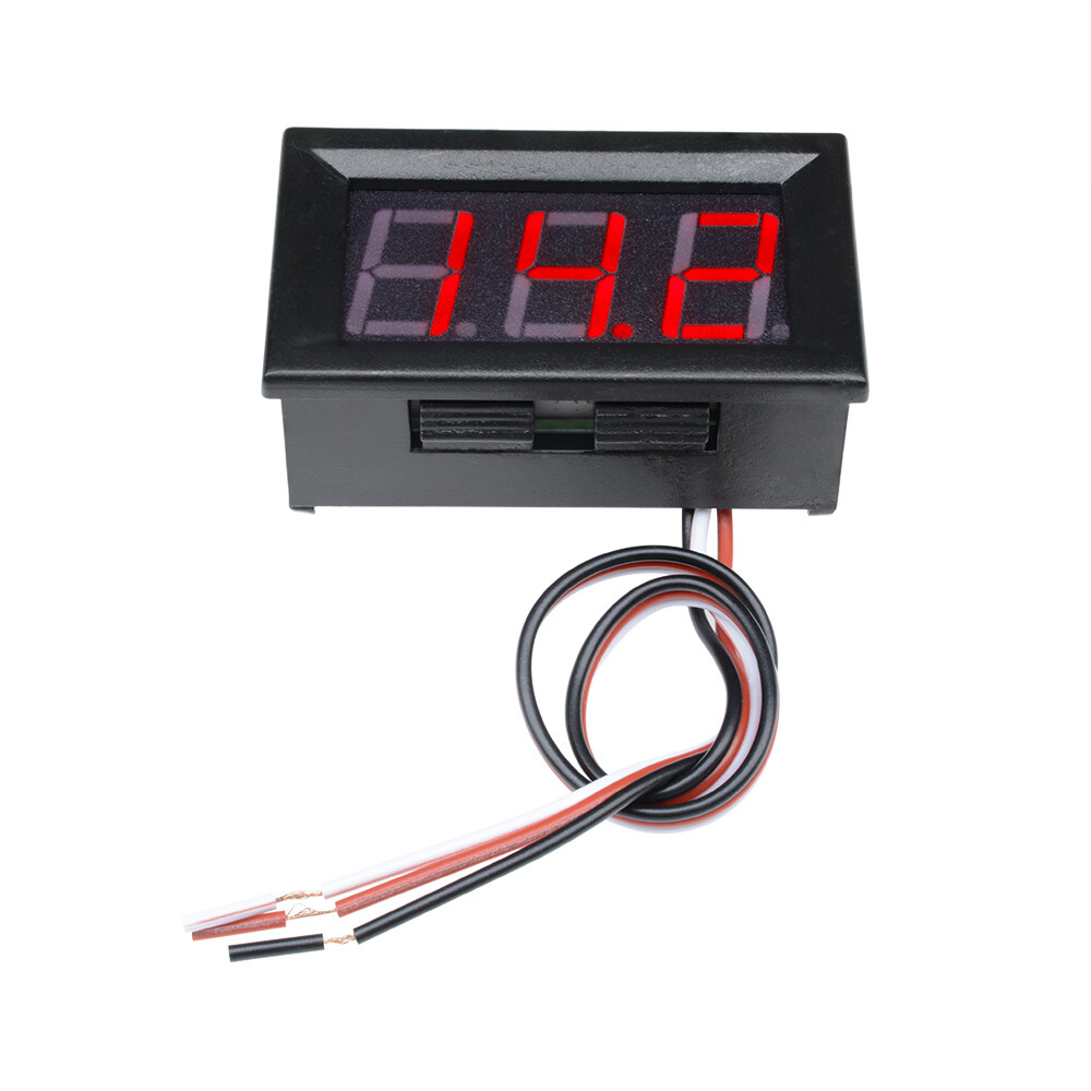 0.28/0.56In 2Wire 3Wire LED Digital Voltmeter Panel Accurate Meter Display NEW