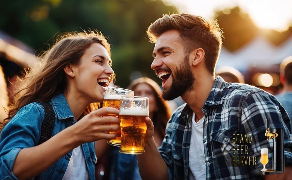 Draft Pour Beer Dispenser & Ultra Fine Foam Maker – Perfect for Home and Parties