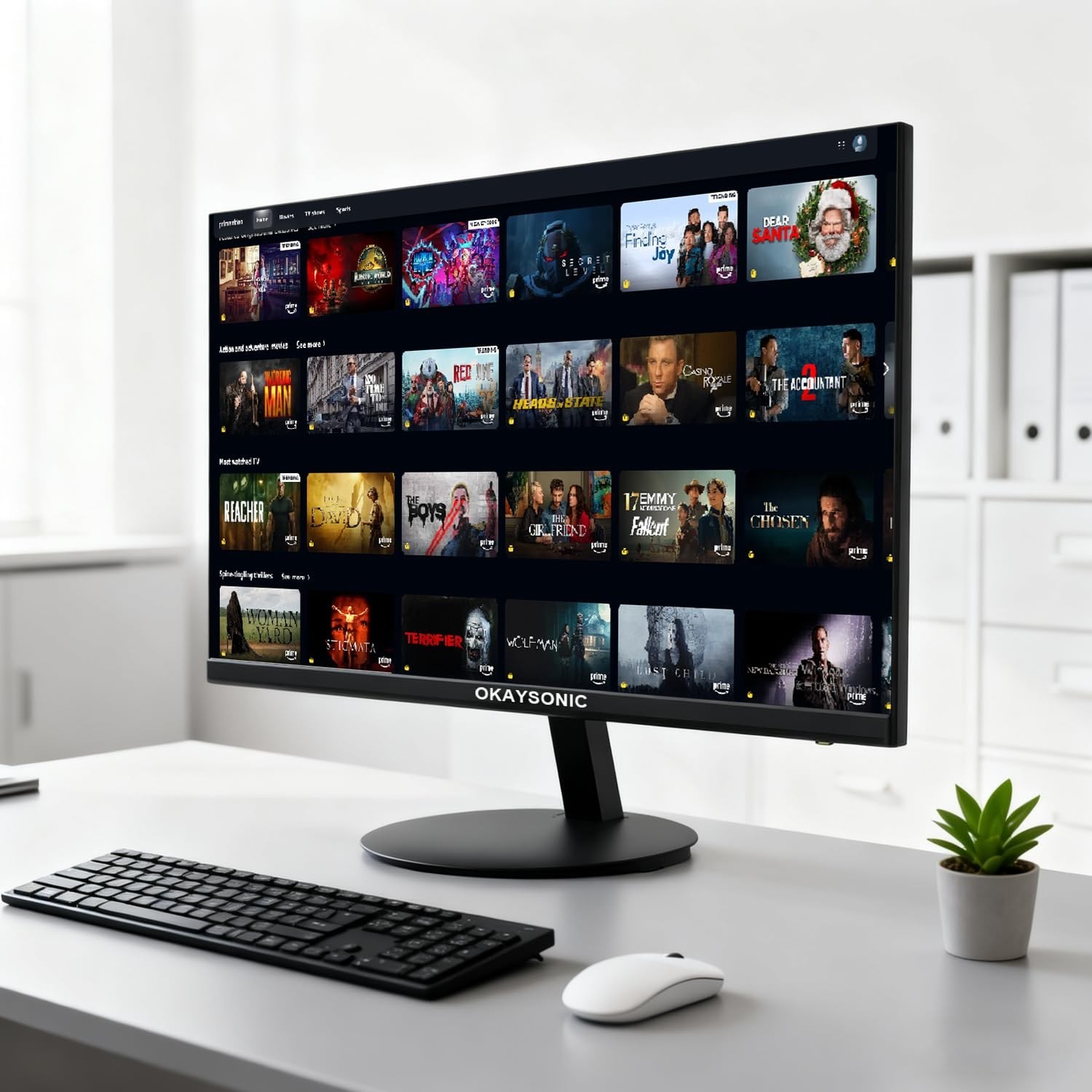 24″ FHD Office Monitor – 100Hz Refresh Rate & 1ms Response for Ultra-Smooth A…