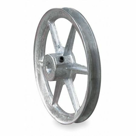 Congress Ca0600x050 1/2″ Fixed Bore 1 Groove Standard V-Belt Pulley 6.00″ Od