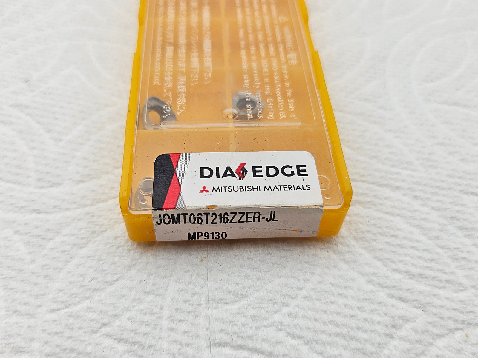 Mitsubishi JOMT 06T216ZZER-JL MP9130 Carbide Inserts JOMT06T216ZZER-JL (Qty 4)