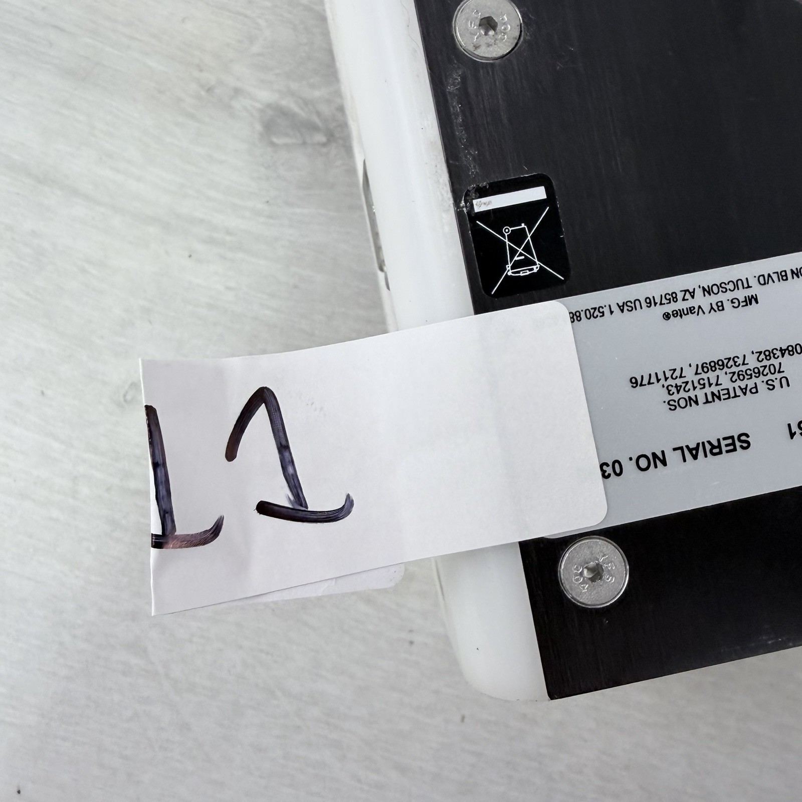 Vante Tube TPE Sealer Head Model 4161 With Cord Genuine OEM