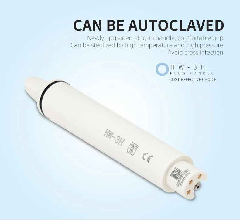 Dental Cleaning Machine Handle HW-5L Woodpecker With Light HW-3H Universal Adapt