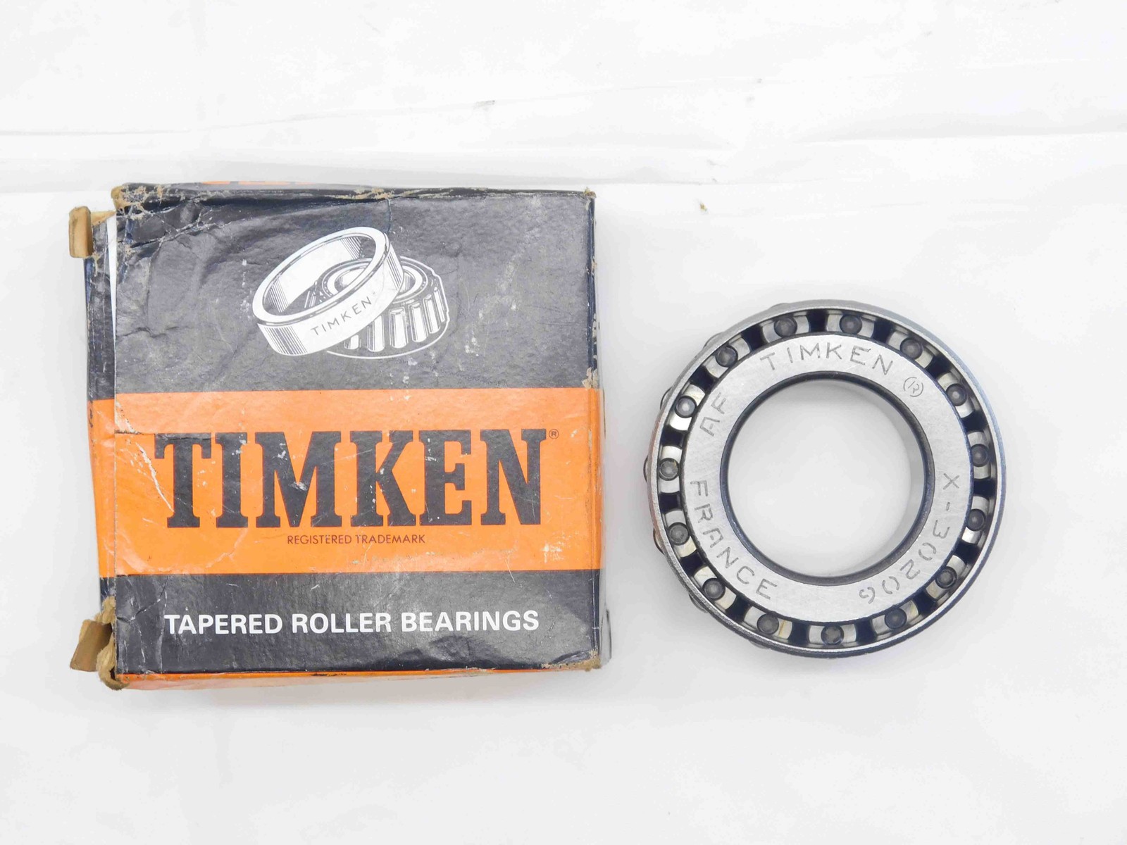 TIMKEN TAPERED STEEL ROLLER BEARING X-30206 92KA1 33 30mm I.D. X 62mm O.D.