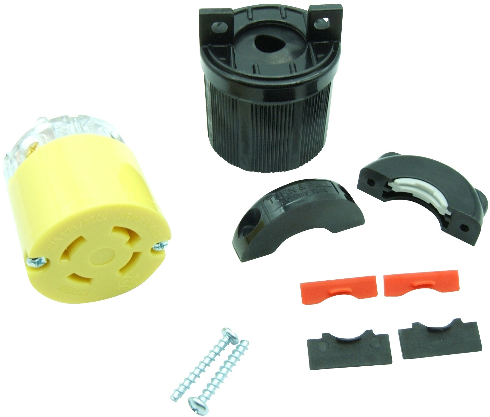 NEMA L14-20 Male Plug & Female Connector Set (NIB) – Journeyman*Pro HJP-L1420PR