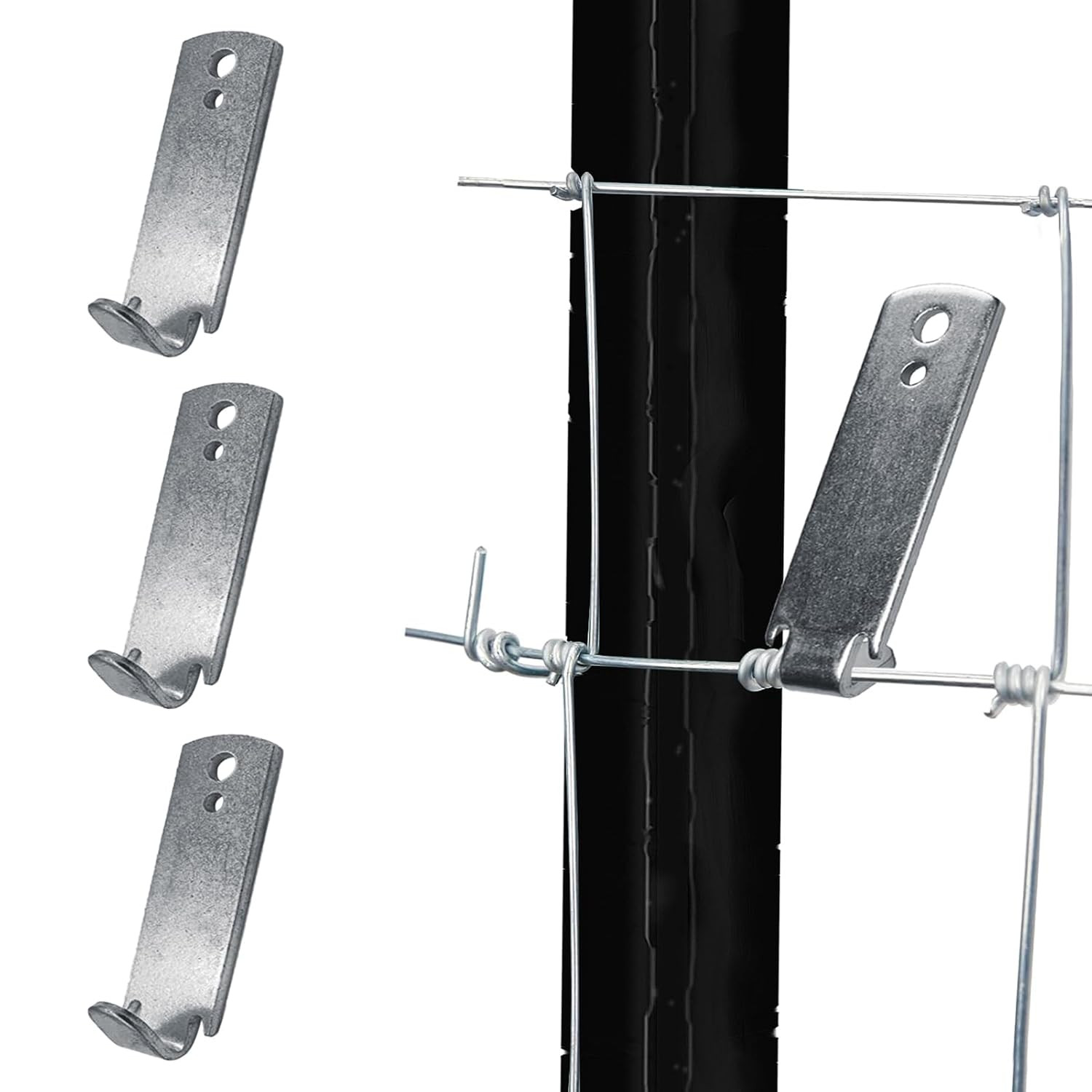 Fence Wire Twister for T Post Clips, Barb Wire Twisting Tool for Fencing Wire, S