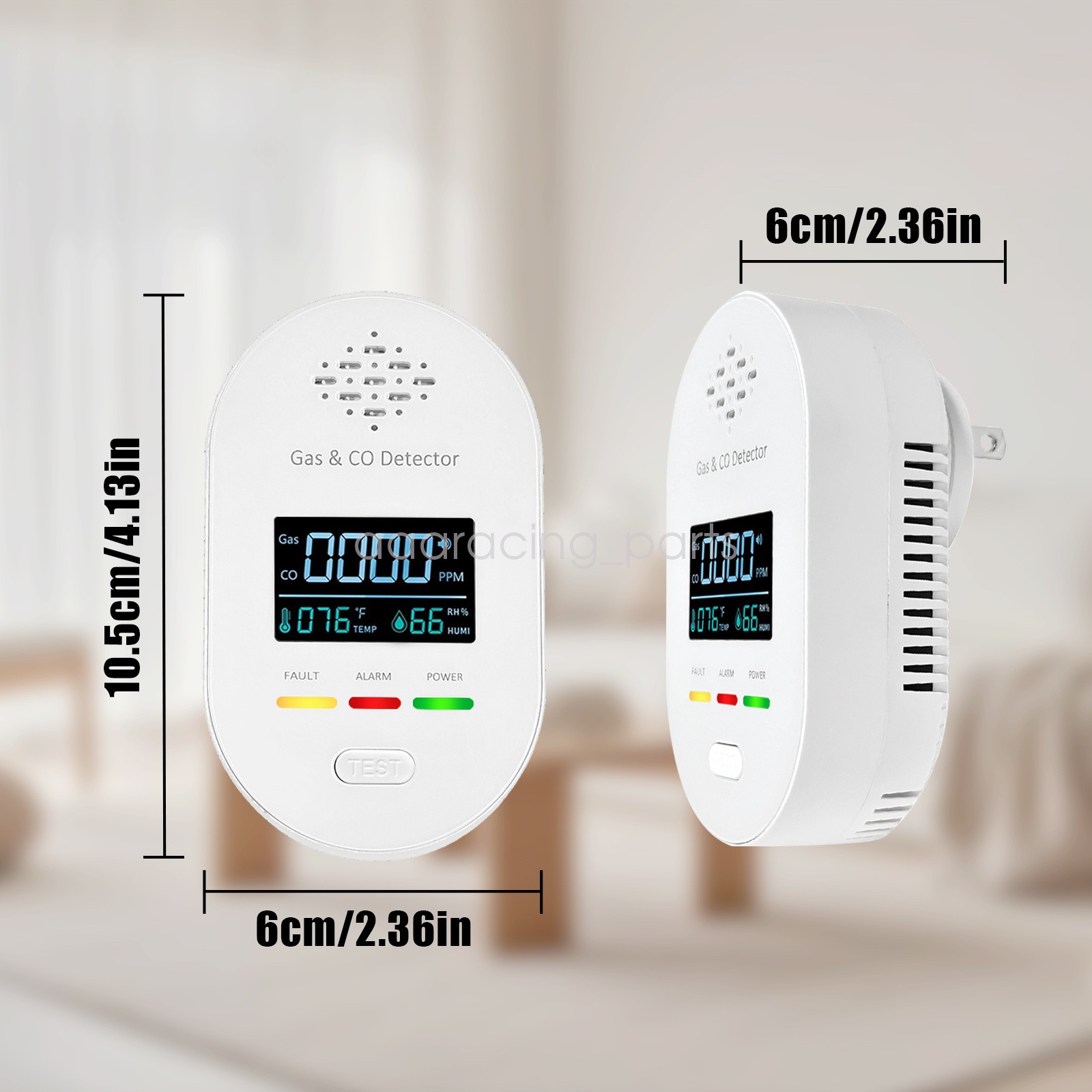 Digital Gas Leak Detector Alarm Sensor Propane Butane Methane Natural Gas Catch