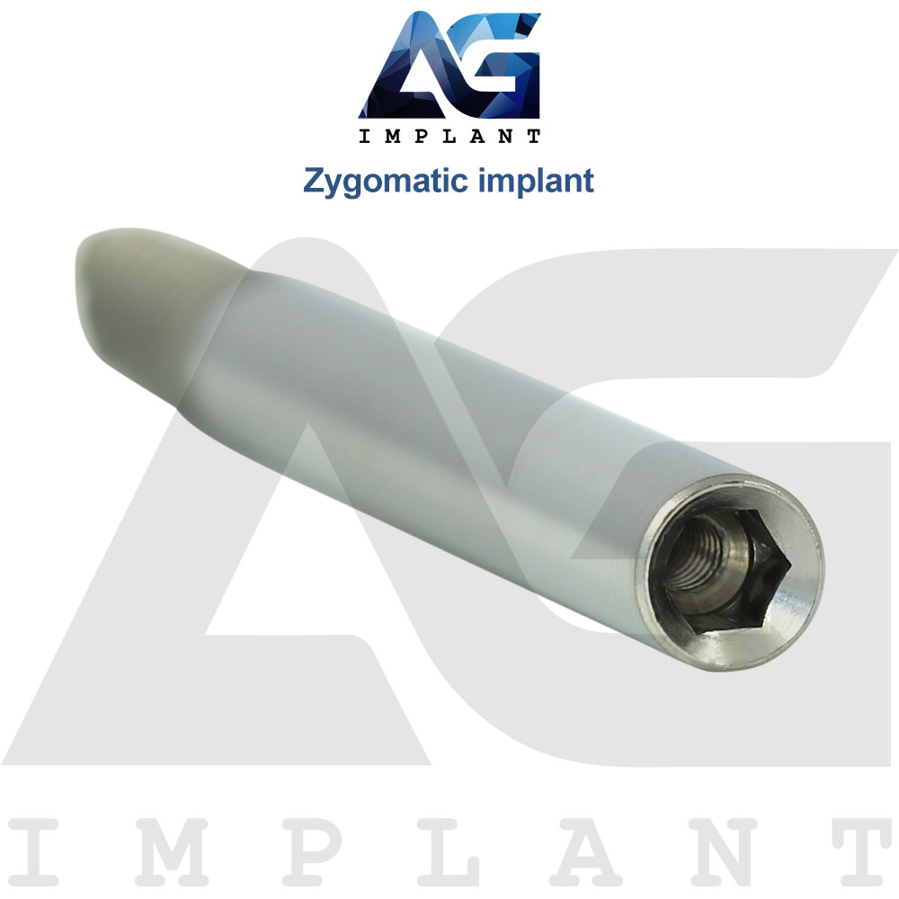 Zygomatic Fixture RBM Hexagon 2.42mm System Ø4.2mm Dental Titanium Sterilized