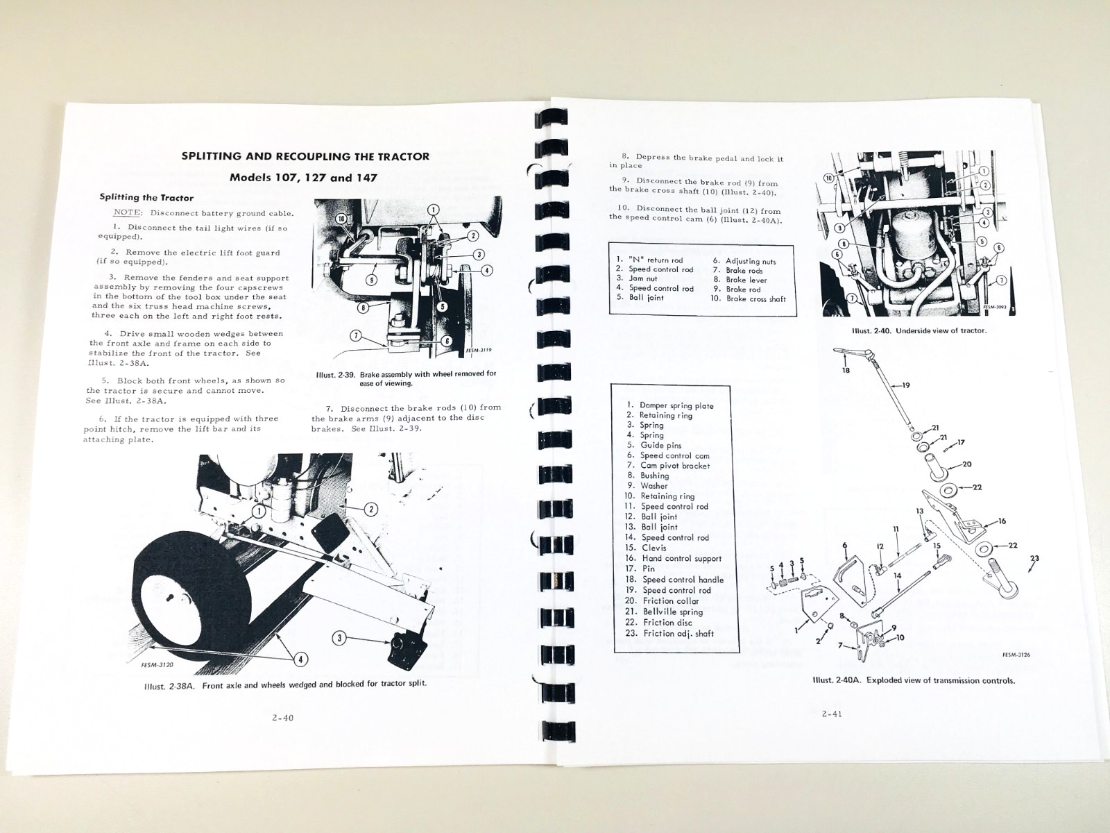 International Cub Cadet 73 106 107 Lawn Mower Garden Tractor Service Shop Manual