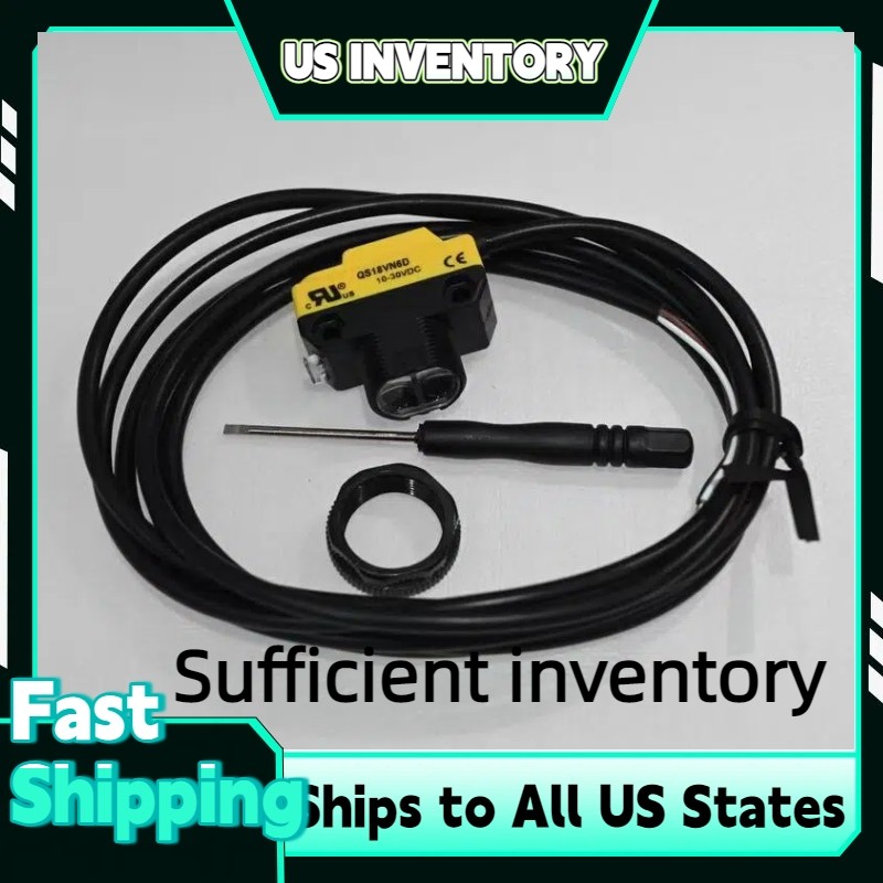 Banner QS18VN6D New Photoelectric Sensor Diffuse 10-30VDC NPN IP67 Free Shipping