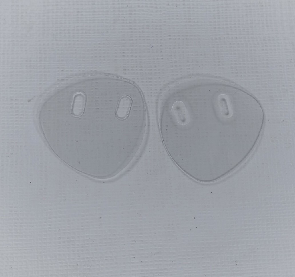 1 Pair Gateway AT1 Side Shields Clear Slip On Glasses For Safety