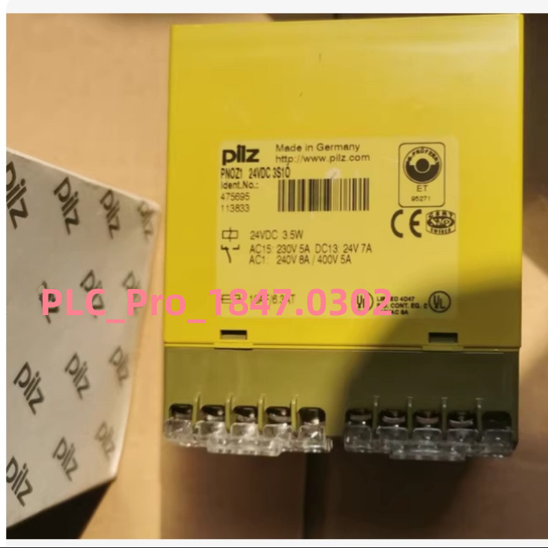 475695 1PCS Brand New pilz 475695 24VDC 3S10 PNOZ 1 Fast delivery