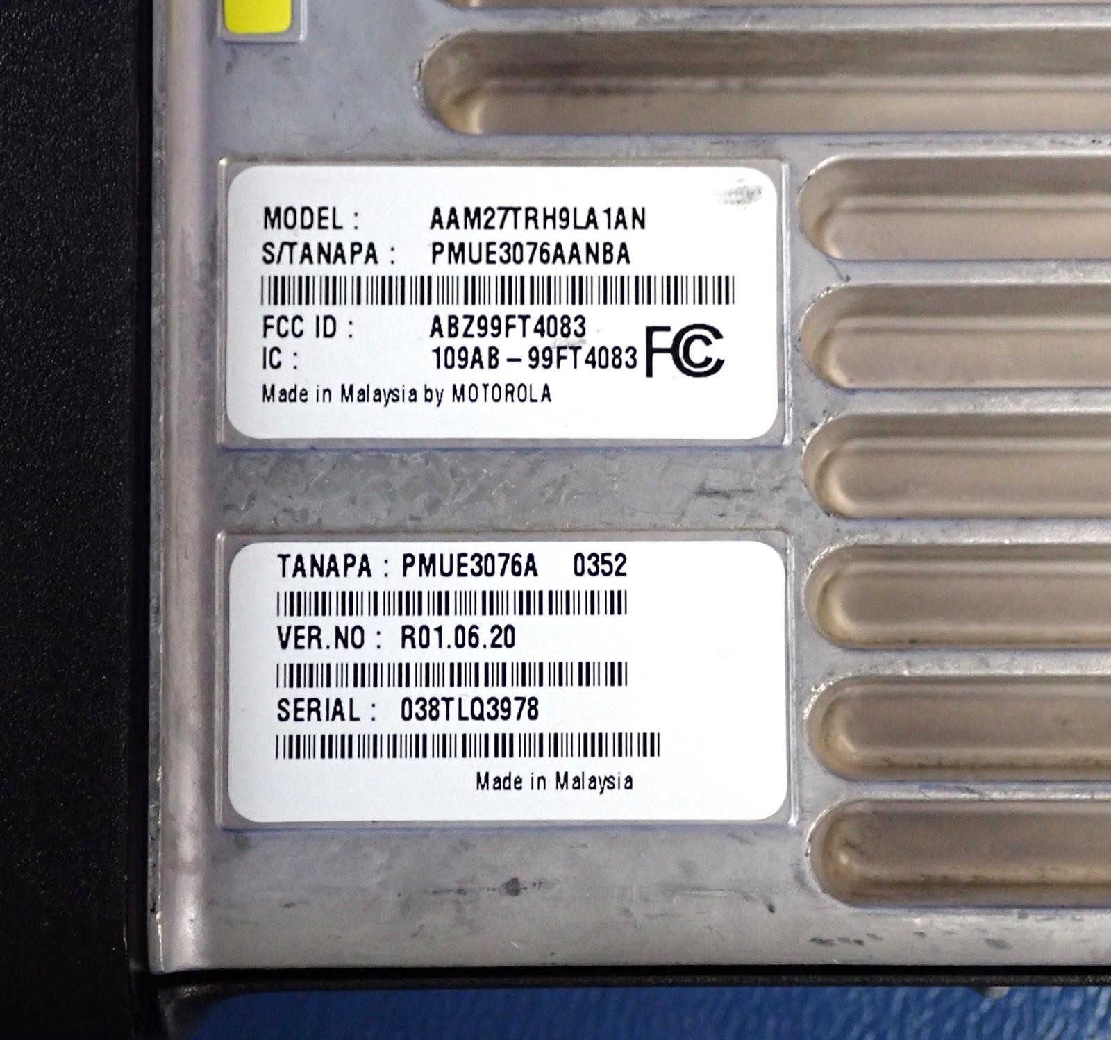 MOTOROLA XPR 4550 Two-Way Radio | AAM27TRH9KA1AN