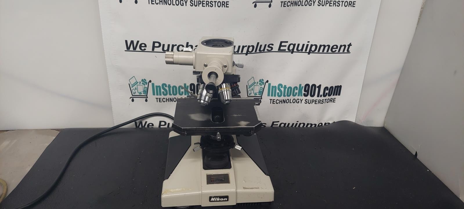 Nikon Optiphot Microscope w/ 6 Objectives