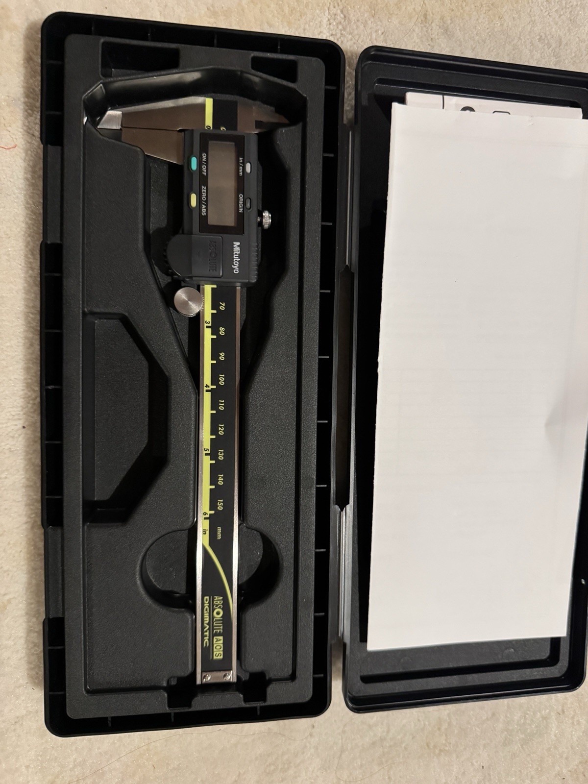 Mitutoyo 500-196-30 Digital Caliper 0-6 Inch (150mm)