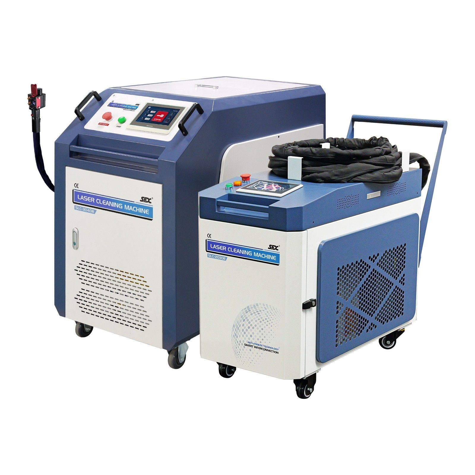SFX 2000W Integrated Fiber Laser Cleaning Machine Laser Rust Oil Paint Remover