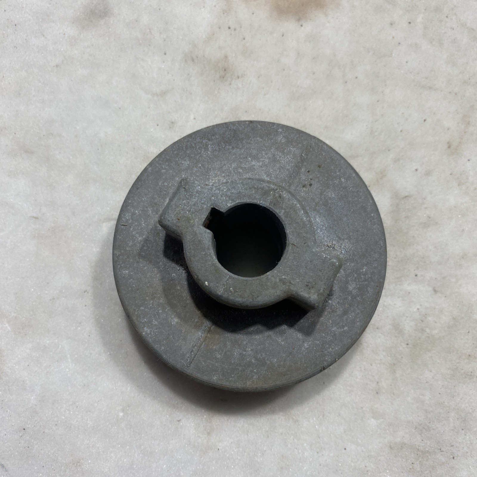 Chicago Die Casting Aluminum Pulley, 2.58” Diameter, 5/8” Shaft, USA