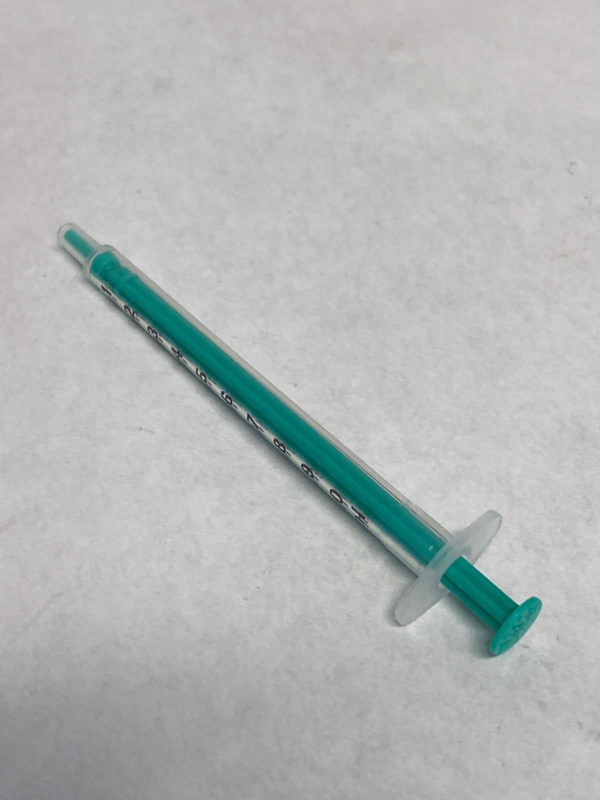 (100/Pk) THERMO National Target 1mL Plastic Graduated Syringes Slip Tip S7510-1