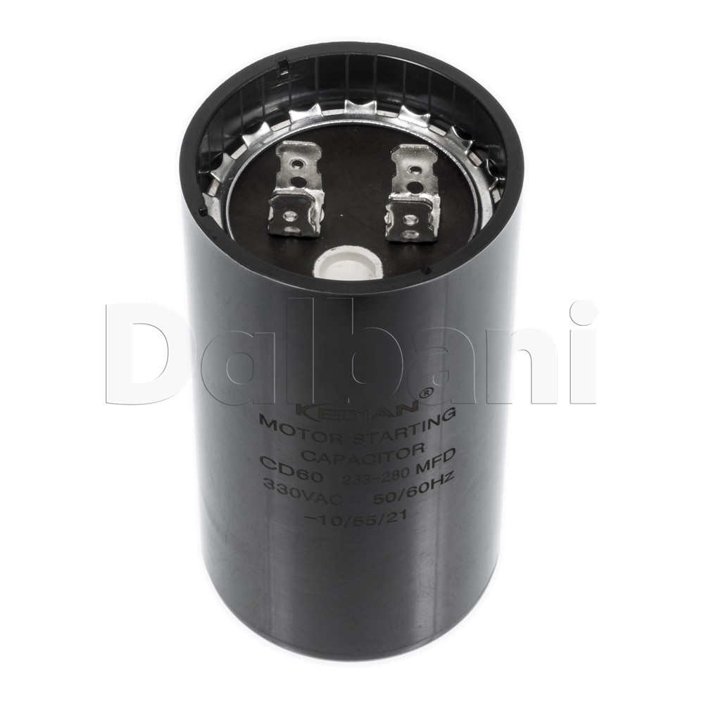 New 233-280uf 330V Round Motor Start Capacitor 233-280MFD 10/55/21 CD60 35X70mm
