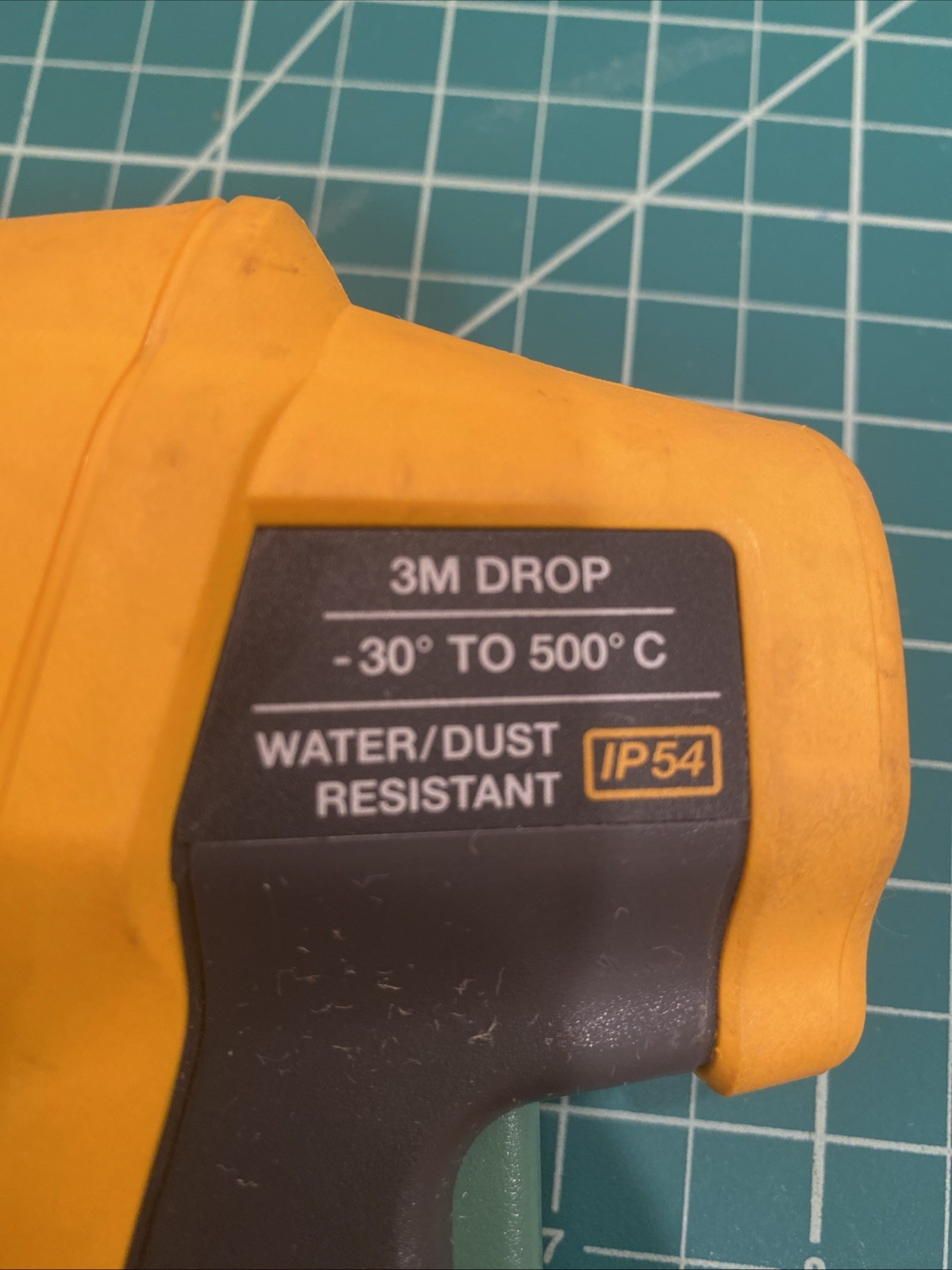 Fluke 62 MAX IR Thermometer 3M Drop -30 To 500C Water/Dust Resistant IP54 Rate