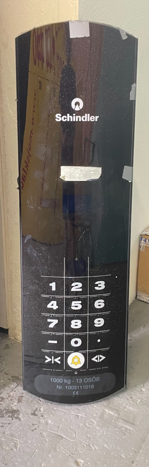 Schindler Elevator Car Operating Panel COP Complete Keypad & Electronics OEM