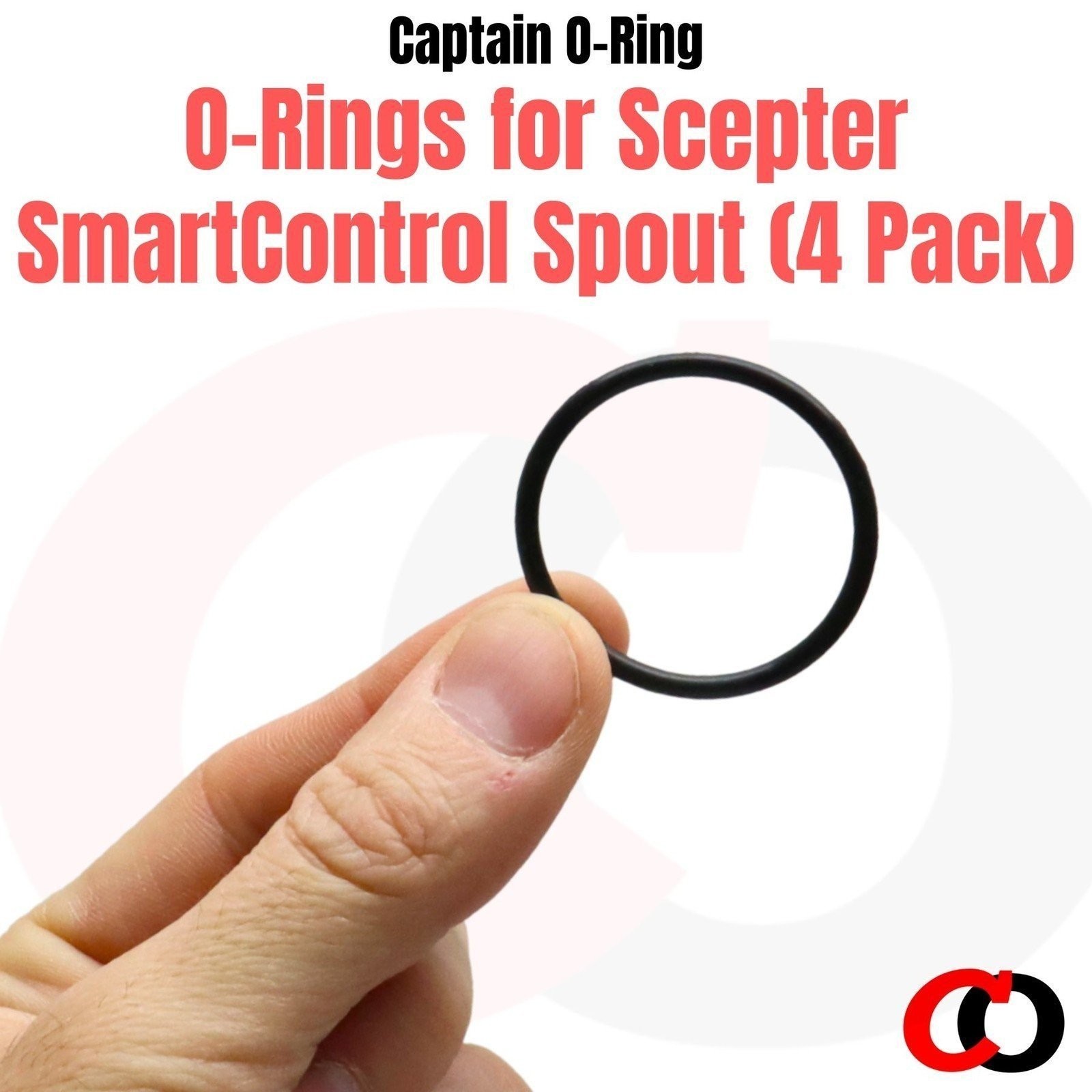 Captain O-Ring – O-Rings for Scepter SmartControl Gas Can Spout (4 Pack)