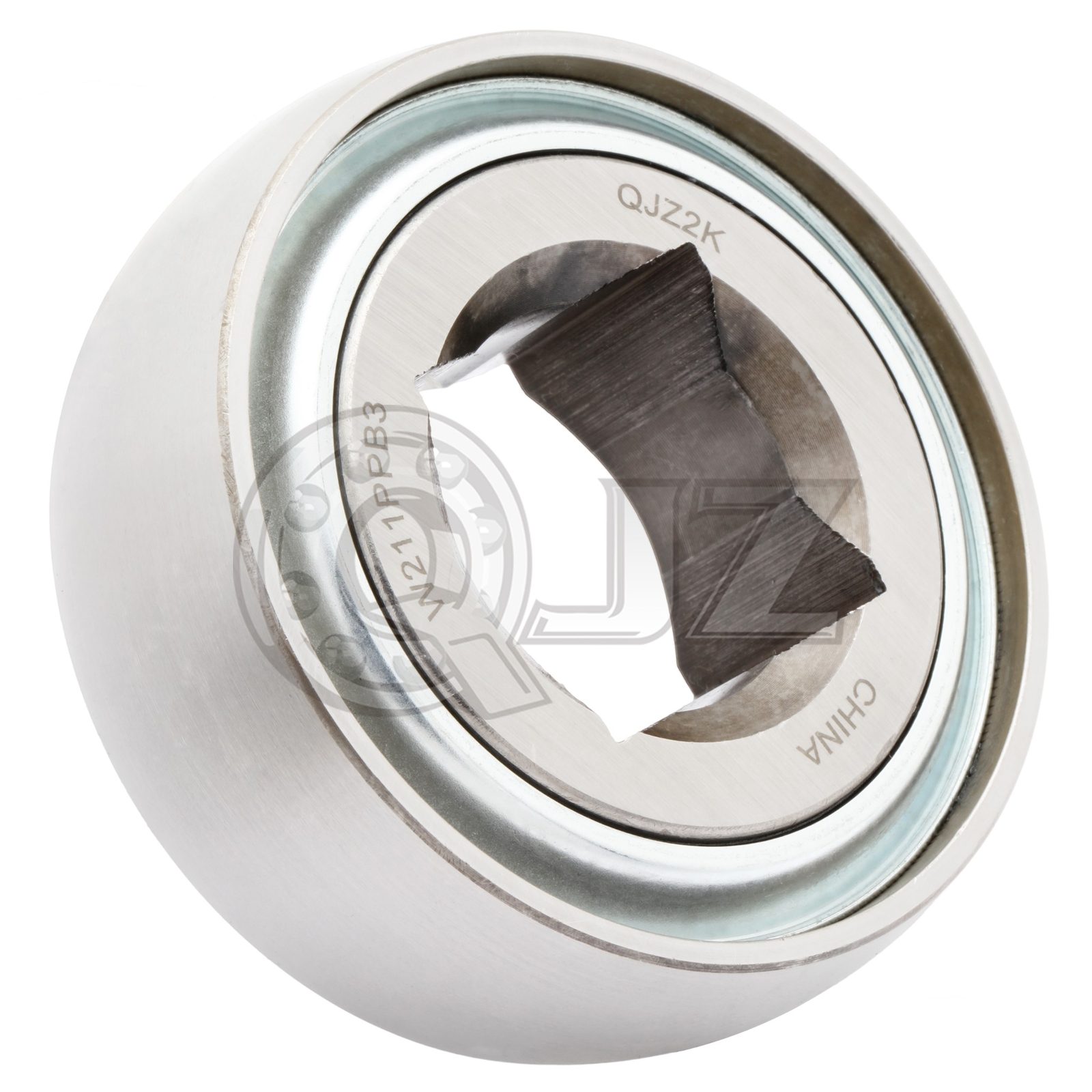 [Qty.8] W211PPB3 Square Bore Agricultural Bearing [1.5″ Bore x 3.937″ x 1.312″]