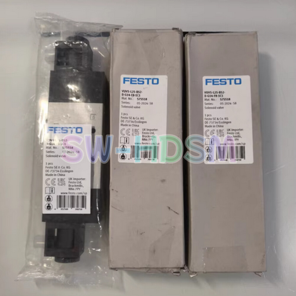 1PCS Brand New For Festo Brand new ones solenoid valve VUVS-L25-B52-D-G14-F8-1C1
