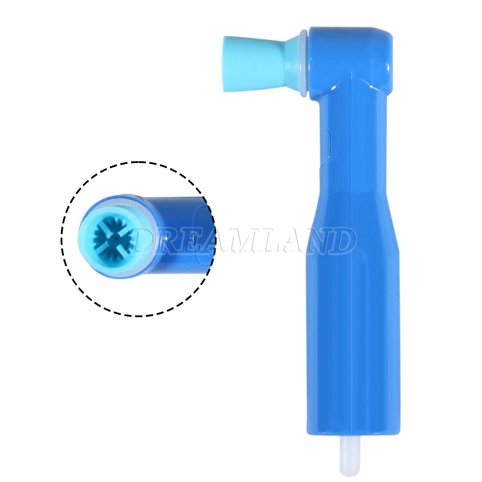100 pcs / bag Disposable Dental Prophy right Angle firmCup Latex Free blue USA